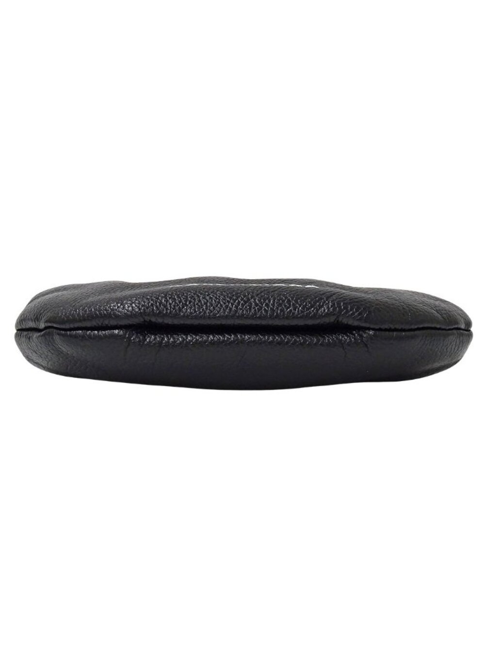 Balenciaga Wallet Shoulder Coin Case Leather Black Kiss Lock Logo - Picture 3 of 11